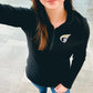 Anderson Trojans Pullover Sweatshirt in Black