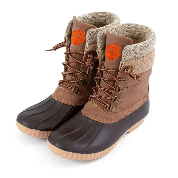 Clemson Tigers Explorer Duck Boots