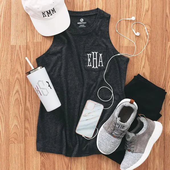 Monogrammed Tank Top