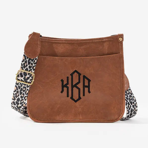 Monogrammed Saddlebag