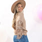 Sequin Fringe Sweater