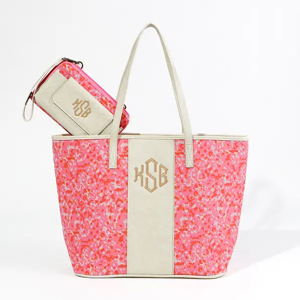 Monogrammed Phone Wallet Wristlet