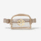 Monogrammed Clear Belt Bag