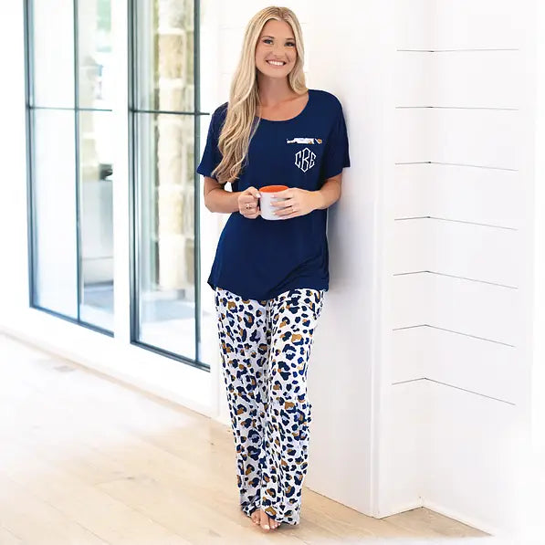 Monogrammed Pajama Set