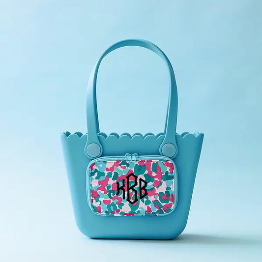 Monogrammed Mini Waterproof Beach Bag