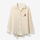 Alabama Crimson Tide Boho Tunic in Ivory