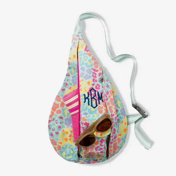 Monogrammed Sling Pack