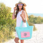 Monogrammed Waterproof Beach Bag