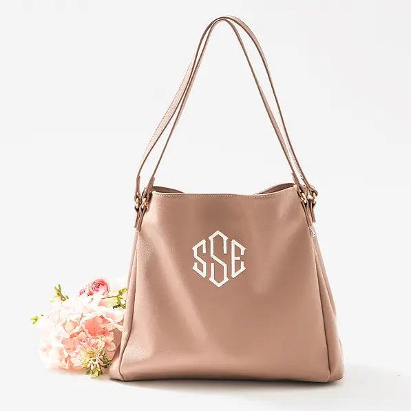 Monogrammed Hobo Purse