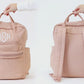 Monogrammed Canvas Backpack