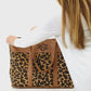 Monogrammed Leopard Pocket Tote