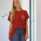 Monogrammed Waffle Shirt