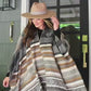 Monogrammed Aztec Poncho