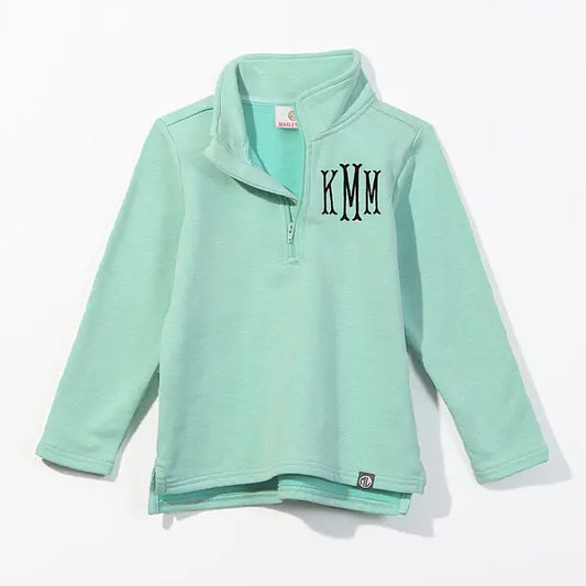 Monogrammed Kids Pullover Sweatshirt