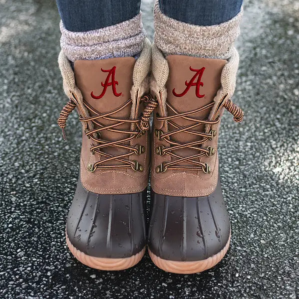 Alabama Crimson Tide Explorer Duck Boots