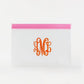 Monogrammed Sunscreen Bag