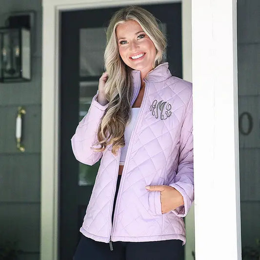 Monogrammed Puffer Jacket