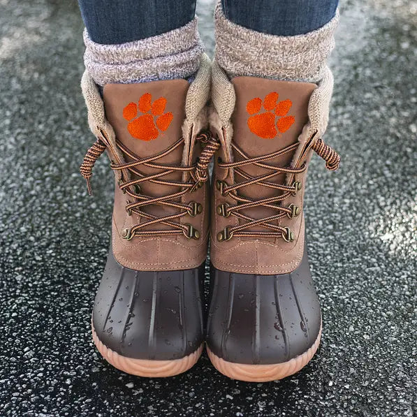 Clemson Tigers Explorer Duck Boots