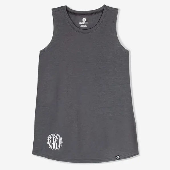 Monogrammed Basic Tank Top