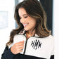 Monogrammed Quarter Zip Sweatshirt