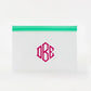 Monogrammed Sunscreen Bag