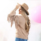 Sequin Fringe Sweater