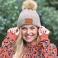 Clemson Tigers Beanie in Brown